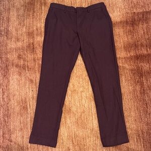 J. Crew Men's Dress Pants - Burgundy